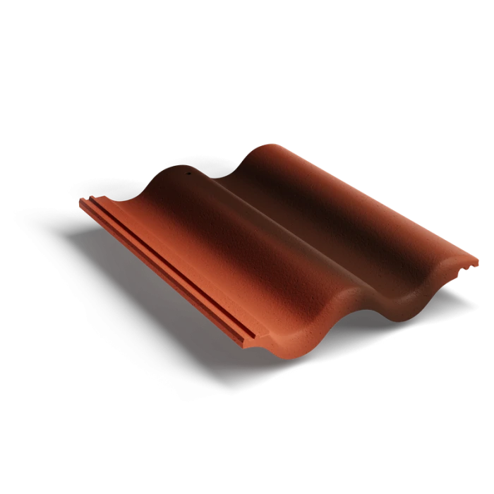 Рядная черепица Antik Красный Kriastak